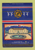 Matchbook Cover - Military postcard 40 Strike