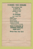 Matchbook Cover - Fort Sam Houston TX 40 Strike