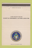 Matchbook Cover - Military Sealift Command Atlantic US Navy 40 Strike