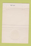 Matchbook Cover - Military Sealift Command Atlantic US Navy 40 Strike