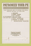 Matchbook Cover - Fort Bliss' TX Military Army Air Defense 40 Strike