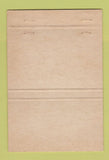Matchbook Cover - Strategic Air Command  40 Strike