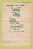 Matchbook Cover - Fort Gordon GA Army Provost Marshal  40 Strike