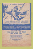 Matchbook Cover - Naval Air Station Minneapolis St Paul MN girlie 40 Strike
