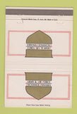 Matchbook Cover - Army & Air Force Exchange Panama 40 Strike