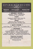 Matchbook Cover - Armament Division Universal Match Corp St Louis MO 40 Strike