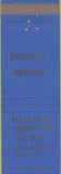 Matchbook Cover - Fletcher Limestone Co Fletcher NC