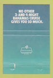 Matchbook Cover - Eastern Cruise Lines SS Emerald Seas 40 Strike