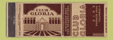 Matchbook Cover - Club Gloria Columbus OH WORN