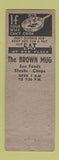 Matchbook Cover - The Brown Mug Fullerton CA