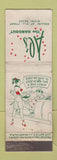 Matchbook Cover - Al's Hangout Miami Beach fl girlie feature POOR