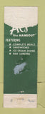Matchbook Cover - Al's Hangout Miami Beach fl girlie feature POOR