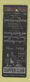 Matchbook Cover - Em n Al's Supper Club Sturgis MI WORN