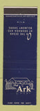 Matchbook Cover - Ark Restaurant Long Beach CA