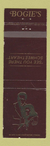 Matchbook Cover - Bogie's Restaurant Tyngsboro MA WEAR
