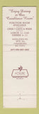 Matchbook Cover - Bogie's Restaurant Tyngsboro MA WEAR