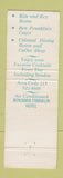 Matchbook Cover - Benjamin Franklin Hotel Philadelphia PA