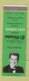 Matchbook Cover - Ray Ryan's El Mirador Eddy Howard Palm Springs CA