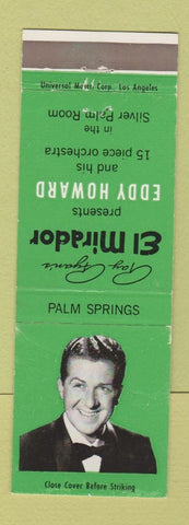 Matchbook Cover - Ray Ryan's El Mirador Eddy Howard Palm Springs CA