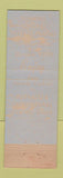 Matchbook Cover - Victor Hugo Hotel Buffalo NY WEAR