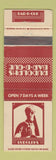 Matchbook Cover - Rudolph's BBQ Minneapolis St Paul MN WEAR