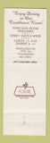 Matchbook Cover - Bogie's Restaurant Tyngsboro MA