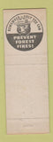 Matchbook Cover - LJ Lindberg Monarch Match Long Beach CA Smokey the Bear