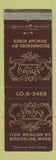 Matchbook Cover - Novak's Towne Terrace Brookline MA