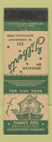 Matchbook Cover - Gilbert's Noah's Ark Restaurant Maryville TN