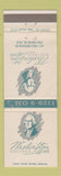 Matchbook Cover - Washington Savings and Loan Hollywood CA George