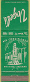 Matchbook Cover - Vogel's Whiting IN