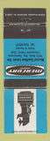 Matchbook Cover - Mercury Boat Motors Martial Gauthier Chicoutimi Nord QC WEAR
