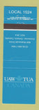 Matchbook Cover - UAW Auto Workers Union TUA Canada Kitchener ON