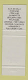 Matchbook Cover - CA Rivard Limited St Simon Bagot QC agriculture