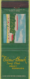 Matchbook Cover - Elbow Beach Surf Club Paget Bermuda