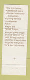 Matchbook Cover - Students' Union Ryerson Polytechnical Institute Toronto ON