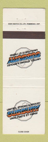 Matchbook Cover - Sudbury ON Union