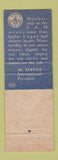 Matchbook Cover - International Association Machinists Union