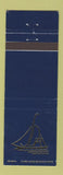 Matchbook Cover - Franklin D Roosevelt Monogram Replica Sailboat