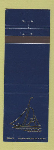 Matchbook Cover - Franklin D Roosevelt Monogram Replica Sailboat