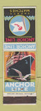 Matchbook Cover - Anchor Line Shipping? Cruise? Bryant and May UK