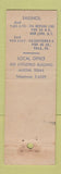 Matchbook Cover - Southwestern Carloading Freight Shipping Dallas Houston TX