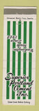 Matchbook Cover - Superior Portland Cement Seattle WA