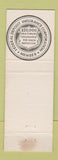Matchbook Cover - Washington National Bank Washington IN George