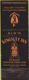Matchbook Cover - Kingsley Inn Louisville KY