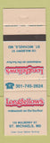 Matchbook Cover - Longfellow's Restaurant St Michaels MD