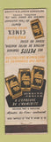 Matchbook Cover - Pettis Cement Mix Montreal QC