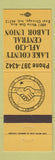 Matchbook Cover - Lake County AFL CIO Central Labor Union East Chicago IN