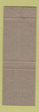 Matchbook Cover - Worested Tex Men's Clothes Leader Hamilton Shamokin PA