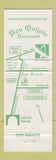 Matchbook Cover - Don Quijote Restaurant Fairview NY
